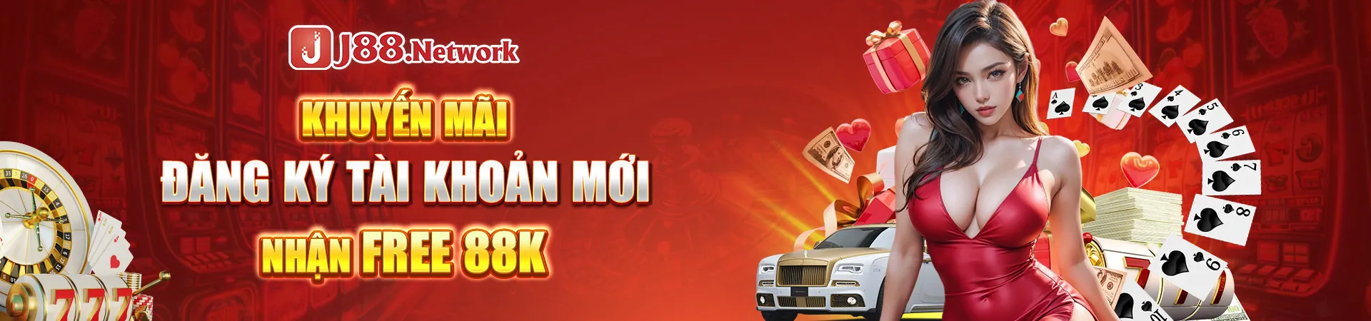 Banner khuyến mãi đăng ký W88 Slot